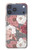 S3716 Motif floral rose Etui Coque Housse pour iPhone 17 Pro Max, 18 Pro Max