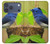 S3839 Oiseau bleu du bonheur Oiseau bleu Etui Coque Housse pour iPhone 17 Pro Max