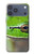 S3845 Grenouille verte Etui Coque Housse pour iPhone 17 Pro Max