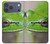 S3845 Grenouille verte Etui Coque Housse pour iPhone 17 Pro Max