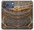 S3886 Rocher de marbre gris Etui Coque Housse pour iPhone 17 Pro Max, 18 Pro Max