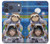 S3915 Costume d'astronaute paresseux pour bébé fille raton laveur Etui Coque Housse pour iPhone 17 Pro Max, 18 Pro Max