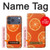 S3946 Motif orange sans couture Etui Coque Housse pour iPhone 17 Pro Max