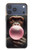 S3973 Chimpanzé soufflant du chewing-gum rose Etui Coque Housse pour iPhone 17 Pro Max