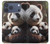S4008 Famille de pandas Etui Coque Housse pour iPhone 17 Pro Max, 18 Pro Max