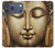 S4022 Visage de Bouddha vintage style doré Etui Coque Housse pour iPhone 17 Pro Max
