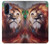 S0691 Peinture Leo Etui Coque Housse pour Samsung Galaxy A17