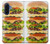 S0790 Hamburger Etui Coque Housse pour Samsung Galaxy A17, A18