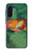 S1157 Rouge Arowana Poisson Etui Coque Housse pour Samsung Galaxy A17