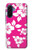 S2246 Motif rose Hawai Hibiscus Etui Coque Housse pour Samsung Galaxy A17
