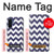 S2345 Marine Bleu Shavron Zig zag Etui Coque Housse pour Samsung Galaxy A17