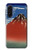 S2390 Katsushika Hokusai Fuji Rouge Etui Coque Housse pour Samsung Galaxy A17