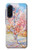 S2450 Van Gogh Fleur de Pêcher Etui Coque Housse pour Samsung Galaxy A17