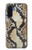 S2703 Serpent Texture Imprimé graphique Peau Etui Coque Housse pour Samsung Galaxy A17