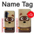 S2825 Mignon raton laveur animé Dessin Etui Coque Housse pour Samsung Galaxy A17, A18