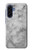 S2845 Texture en marbre gris Etui Coque Housse pour Samsung Galaxy A17, A18