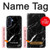 S2895 Noir Marbre imprimé graphique Etui Coque Housse pour Samsung Galaxy A17