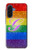 S2899 Arc en ciel LGBT Gay Pride Drapeau Etui Coque Housse pour Samsung Galaxy A17
