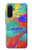 S2942 Peinture Coup de pinceau Etui Coque Housse pour Samsung Galaxy A17