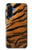 S2962 Tigre Stripes imprimé graphique Etui Coque Housse pour Samsung Galaxy A17, A18