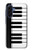 S3078 Noir et blanc Clavier de piano Etui Coque Housse pour Samsung Galaxy A17