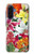 S3205 Fleurs Art Retro Etui Coque Housse pour Samsung Galaxy A17