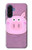 S3269 Porc Dessin animé Etui Coque Housse pour Samsung Galaxy A17