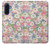 S3688 Motif d'art floral floral Etui Coque Housse pour Samsung Galaxy A17