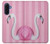 S3805 Flamant Rose Pastel Etui Coque Housse pour Samsung Galaxy A17