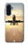 S3837 Avion Décollage Sunrise Etui Coque Housse pour Samsung Galaxy A17, A18