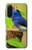 S3839 Oiseau bleu du bonheur Oiseau bleu Etui Coque Housse pour Samsung Galaxy A17