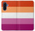 S3887 Drapeau de la fierté lesbienne Etui Coque Housse pour Samsung Galaxy A17