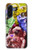 S3914 Galaxie colorée de costume d'astronaute de nébuleuse Etui Coque Housse pour Samsung Galaxy A17, A18