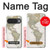 S0604 Carte du monde Etui Coque Housse pour Google Pixel 10, 10 Pro