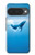 S0843 Baleine bleue Etui Coque Housse pour Google Pixel 10, 10 Pro