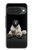 S0878 Ours noir Etui Coque Housse pour Google Pixel 10, 10 Pro