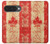 S1603 Drapeau du Canada Vieux Millésime Etui Coque Housse pour Google Pixel 10, 10 Pro