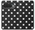 S2299 Noir Pois Etui Coque Housse pour Google Pixel 10, 10 Pro