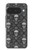 S2371 Crâne Motif monochrome Millésime Etui Coque Housse pour Google Pixel 10, 10 Pro