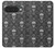 S2371 Crâne Motif monochrome Millésime Etui Coque Housse pour Google Pixel 10, 10 Pro