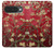 S2414 Rouge Fleur amandier Van Gogh Etui Coque Housse pour Google Pixel 10, 10 Pro