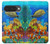 S2568 Mer Poissons marins Coraux Sous-marine Océan Etui Coque Housse pour Google Pixel 10, 10 Pro