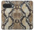 S2703 Serpent Texture Imprimé graphique Peau Etui Coque Housse pour Google Pixel 10, 10 Pro