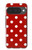 S2951 Rouge Pois Etui Coque Housse pour Google Pixel 10, 10 Pro