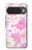 S3036 Flore de fleur rose douce Etui Coque Housse pour Google Pixel 10, 10 Pro