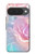 S3050 Pastel Fleurs millésimé Etui Coque Housse pour Google Pixel 10, 10 Pro