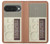 S3165 FM AM en bois Récepteur graphique Etui Coque Housse pour Google Pixel 10, 10 Pro