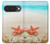S3212 Coquilles de mer Étoile de mer Plage Etui Coque Housse pour Google Pixel 10, 10 Pro