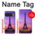 S3447 Paris Eiffel Le coucher du soleil Etui Coque Housse pour Google Pixel 10, 10 Pro