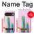 S3673 Cactus Etui Coque Housse pour Google Pixel 10, 10 Pro